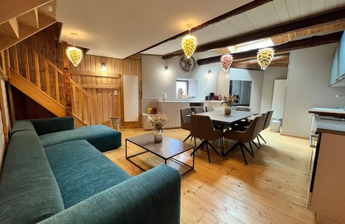 Orelle House | La pignata, newly renovated barn in Orelle, val-thorens ski area