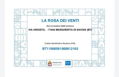 Margherita di Savoia Bed & Breakfast | La Rosa Dei Venti