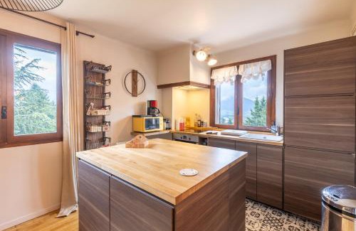 Superbolquere Apartment | La Rose de Lou - Grand duplex avec vue montagne