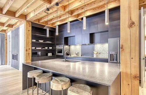 Mont-Tremblant House | La Rose des Vents - Luxury Custom Home w/Hot Tub