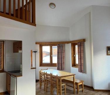 La Perriere Apartment | La Tania La Saboia sleep 8 private Sauna lounge dining 2 bathrooms kitchen 2 balconies ski in out
