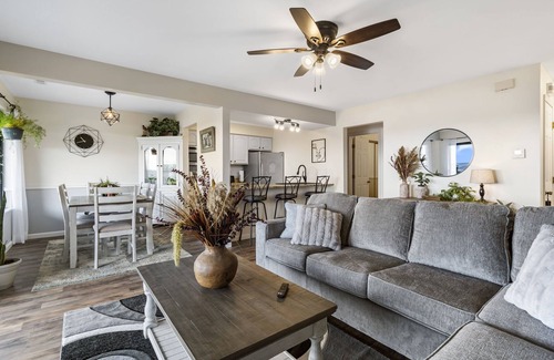 Indian Point Condo | Labor Day Open! Modern Condo, Private Deck, Stunning Views, Near SDC with Free Tickets!