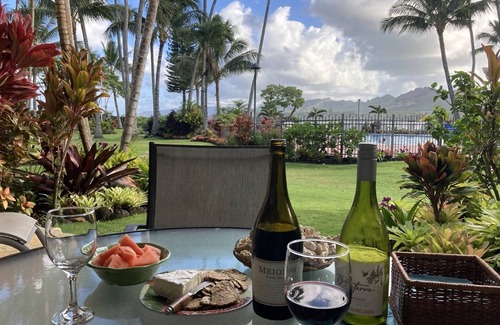 Wailua Condo | Lae Nani 114 Beautiful Ground Floor Beachfront Condo in Kapa'a!