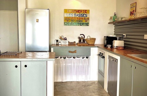 Grand-Bourg House | Lagoon Effect : Charming Créole Kaz on the beach