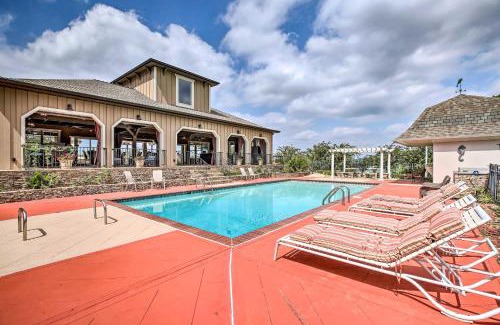 Cartersville Apartment | Lake Allatoona Area Studio with 2 Decks and Farm Views