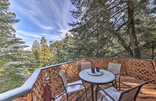 Arrowhead Villas House | Lake Arrowhead Cabin with Deck and Scenic Forest Views