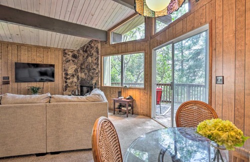Arrowhead Villas House | Lake Arrowhead Cabin with Mid-Century Charm!