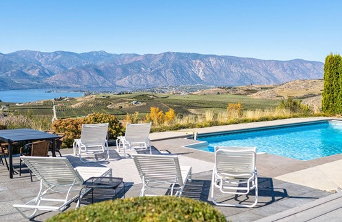 Chelan House | Lake Chelan Vacation Rental with private pool and hot tub, sleeps up to 6 adults