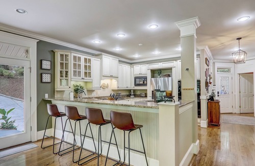 Lake Lure House | Lake Escape - 3,600 sq ft Waterfront Lake Lure, Behind Gate of Rumbling Bald