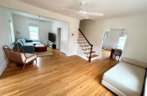 Saint Joseph House | Lake Escape! Walk to Beach, Cafes, and Shops in Saint Joseph, MI!
