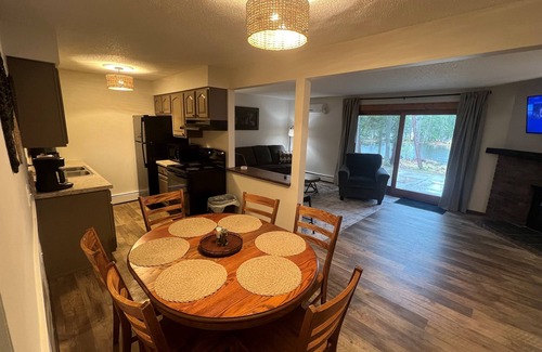 Eagle River Condo | Lake Forest Resort – Relax on a Pristine Sandy Beach in the Northwoods!