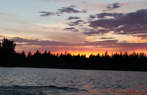 McKenna Bed & Breakfast | Lake Front Castle Style Custom Home Partial Lake View Balcony Suite
