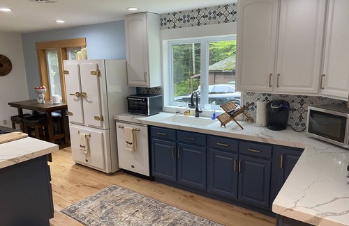 Thendara House | Lake Front Farmhouse Charm in the Adirondacks