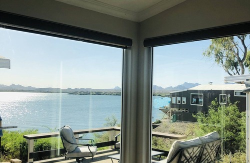 Lake Havasu City House | Lake Front Home Just Steps From Semi-Private Beach