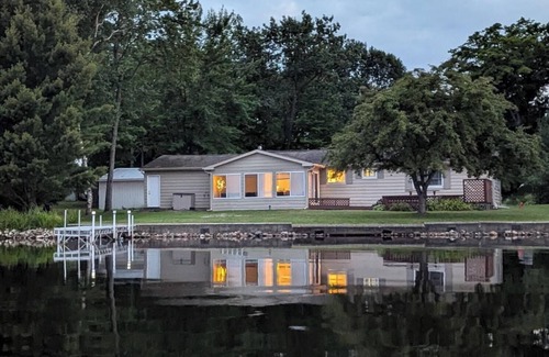Cadillac House | Lake front home with dock access!
