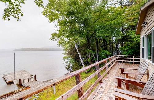 Greenville Cabin | Lake front home with privately shared dock for the homes in this complex