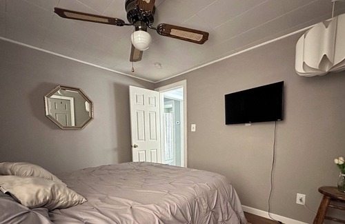Como Cottage | Lake Geneva cottage with Lake Como private beach access right down the road.