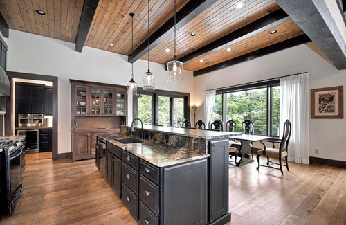 Blowing Rock House | Lake House 101 | Fireplace, Restaurant, Pool, Spa