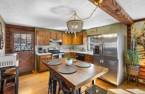 Waynesville Cabin | Lake J Log Cabin at Red Maple Retreat