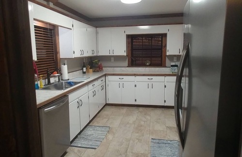Fort McCoy House | Lake Kerr Lakefront Retreat, private waterfront and dock, spacious home.
