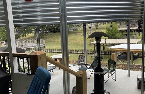 West Livingston House | Lake Livingston Waterfront home with boathouse and boat launch capability.