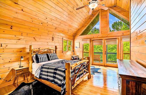 Morganton House | Lake Lodge Sleeps 8 Cabin, Fireplace, Views, Deck
