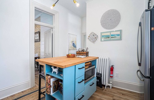 Grand Haven Apartment | Lake Michigan Designer Apartment in Historic Home