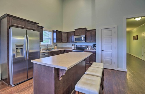 Clanton House | Lake Mitchell Vacation Home w/Dock & Water Slide