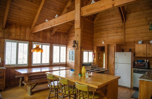 Lake Sequoyah House | Lake Sequoyah Cottage - Lakeside w/Private Dock & Hot Tub