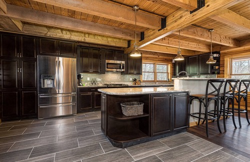 North Glade Hills House | Lake Time | Incredible Interior, Cozy Family Room, Dock, & Fire Pit!
