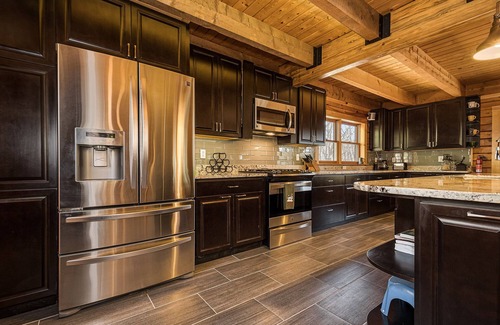 North Glade Hills House | Lake Time | Incredible Interior, Cozy Family Room, Dock, & Fire Pit!