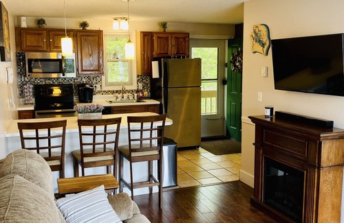 Gilford Condo | Lake view condo, Private Beach, Private concert entrance, pool