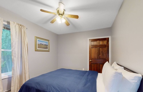 Crystal Beach House | Lake-view home with beach access, private dock, 2 kayaks, firepit, fireplace