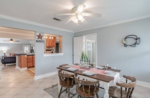 Venetia House | Lake w/Dock & Fenced Yard-Sunny Side at Dog River