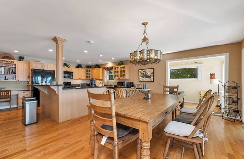 Moultonborough House | Lake Winnipesaukee Home with Dock and Sunset Views
