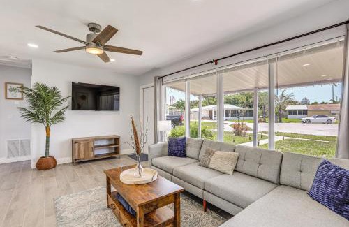 Seminole Manor House | Lake Worth Retreat with Fire Pit 5 Mi to Beaches!