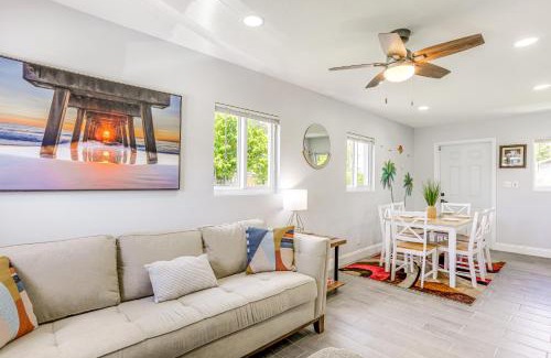 Seminole Manor House | Lake Worth Retreat with Fire Pit 5 Mi to Beaches!