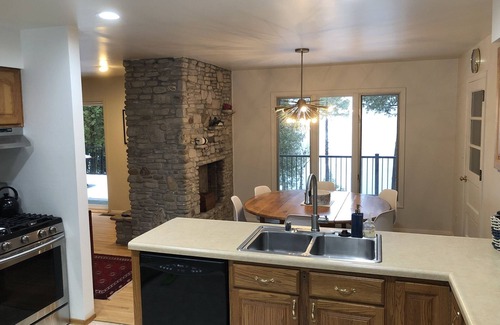 Egg Harbor House | Lakefront! 5 Star Home on the Bay! Waterfront Property with 200ft of Shoreline.