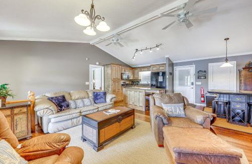 Blairsville House | Lakefront Blairsville House with Game Room and Hot Tub