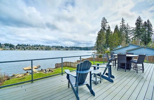 West Hills House | Lakefront Bremerton Vacation Rental with Deck!