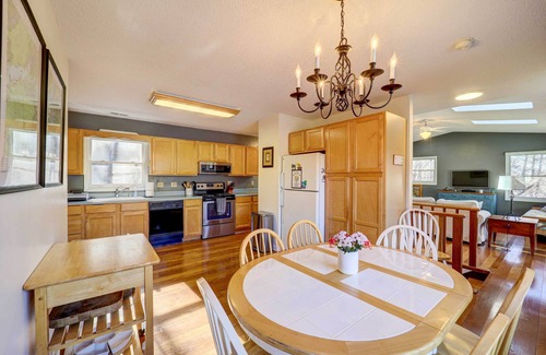 Butler House | Lakefront Butler Retreat w/Hot Tub & Dock!