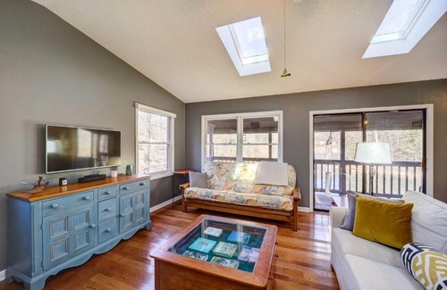Butler House | Lakefront Butler Retreat with Hot Tub and Dock!
