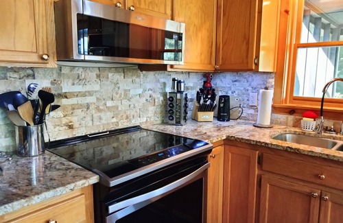 Morganton Cabin | Lakefront Cabin - Dock, Kayaks, Hot Tub, Game room, 2 King Beds