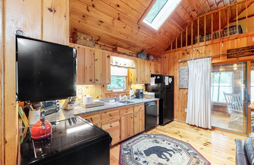 Ellsworth Cabin | Lakefront Cabin w/a Private Dock, Firepit & Gorgeous Views