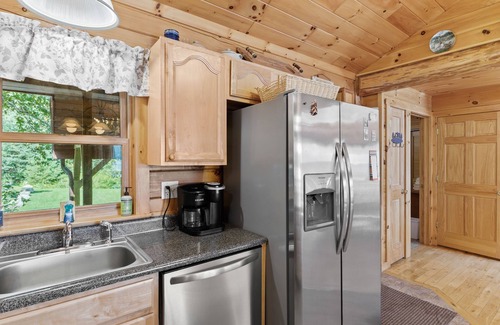 Chestertown House | Lakefront cabin with beautiful loft, game room, views, private dock