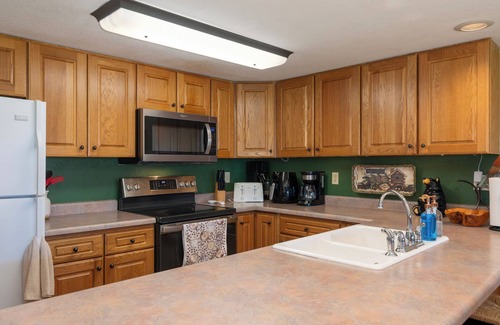 Grand Lake Condo | Lakefront Condo - Ground Floor - Fireplace + Two Patios - Ideal for Couples or Families