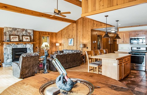 Presque Isle House | Lakefront, dog-friendly retreat w/ kayaks, canoe, basketball, & beach area