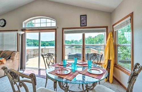 Climax Springs House | Lakefront Family Retreat with Boat Slip and Dock!