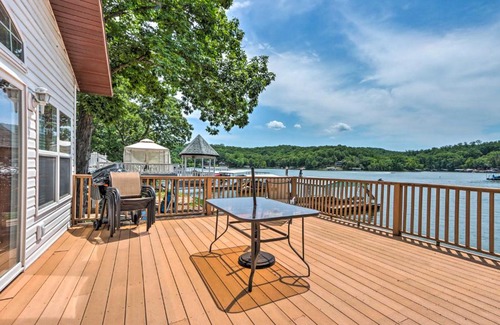 Climax Springs House | Lakefront Family Retreat with Boat Slip and Dock!
