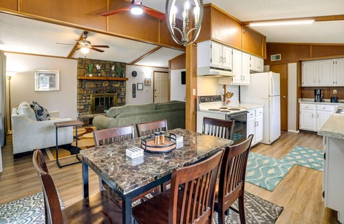 Lost Bridge Village House | Lakefront Garfield Retreat w/ Deck, Patio, & Views